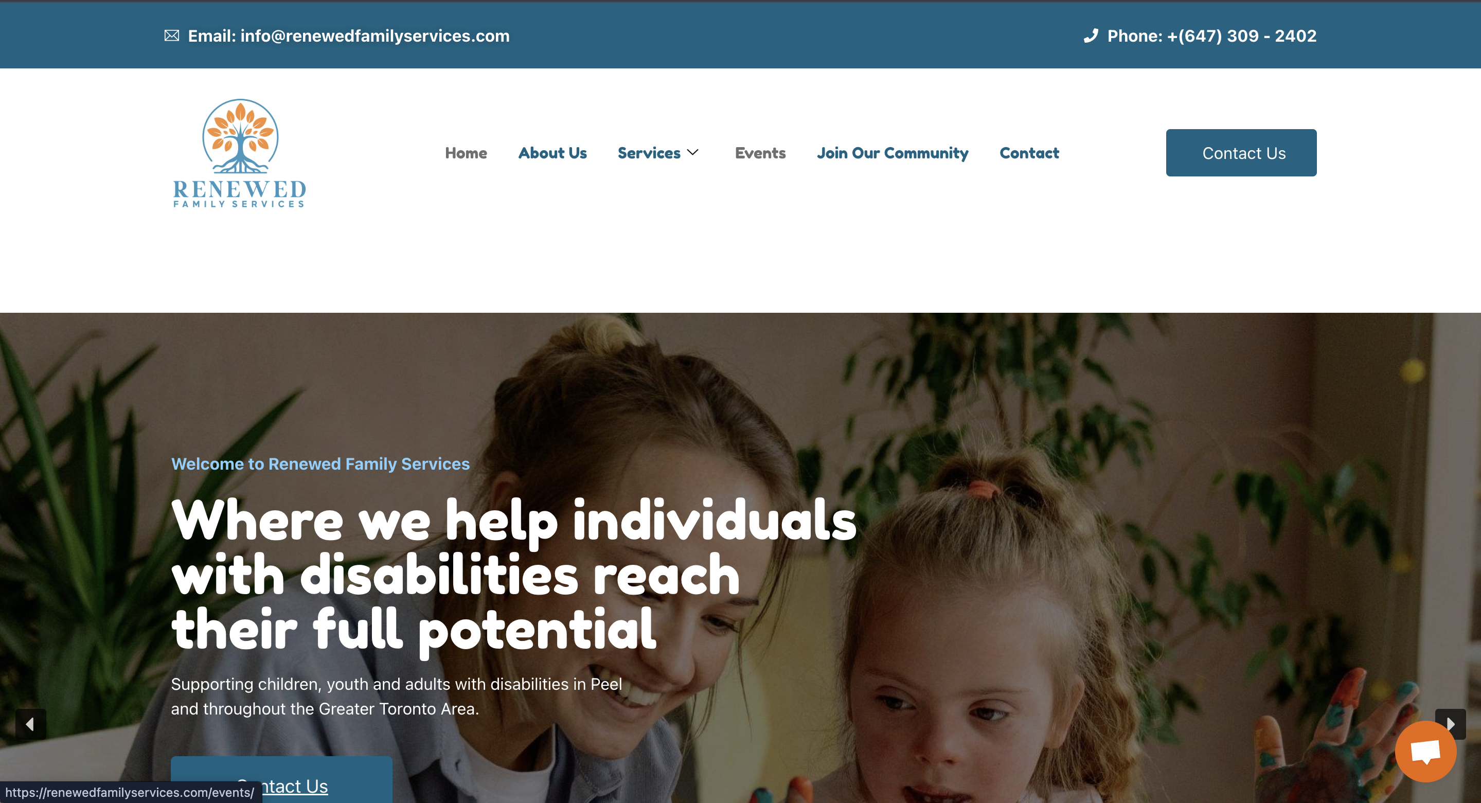 Preview of Renewed Family Services