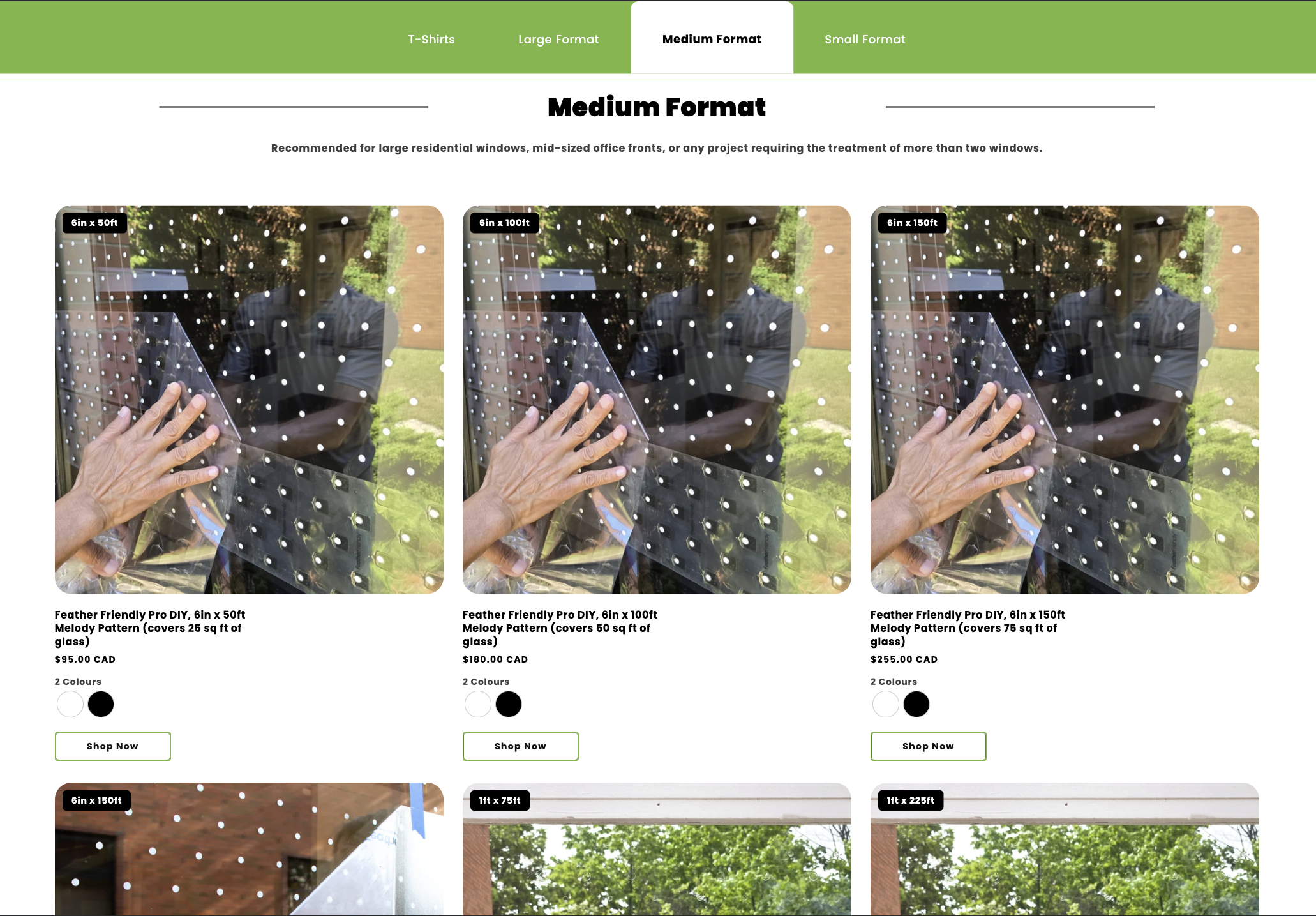 Feather Friendly e-commerce website